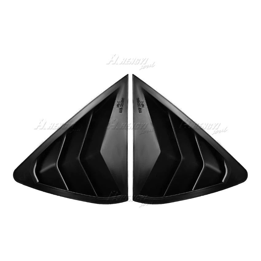 Rear Window Louver Vent Shade Shutter Cover for BMW X6 (2015–2019)