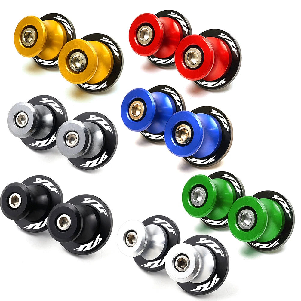 CNC Titanium Swingarm Spools Slider Stand Screws M6 for Yamaha YZF R1 R3 R6