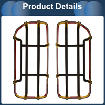 Headlight Trim Bezels 2 x for Ford Bronco (Yellow)