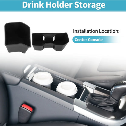 Center Console Cup Holder Organizer 1 x for Toyota Grand Highlander (2024–2026)
