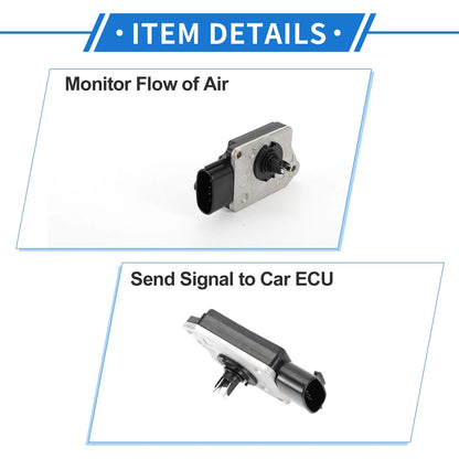 Mass Air Flow Sensor for Ford Escort L4 1.9L (1994-1995)