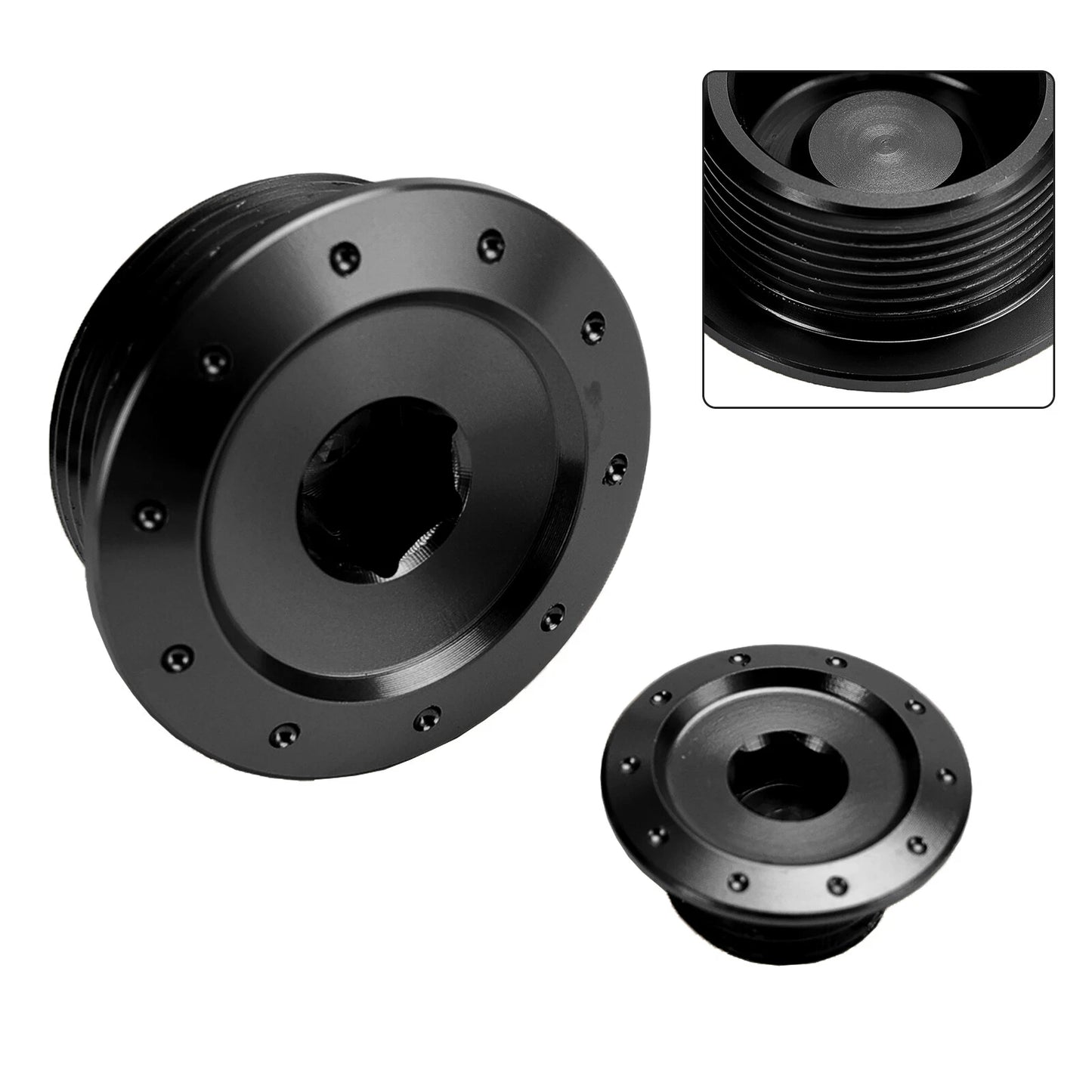 Crankcase Cover Kit - Black for Honda CRF 250/300 L Rally (2021-2023)