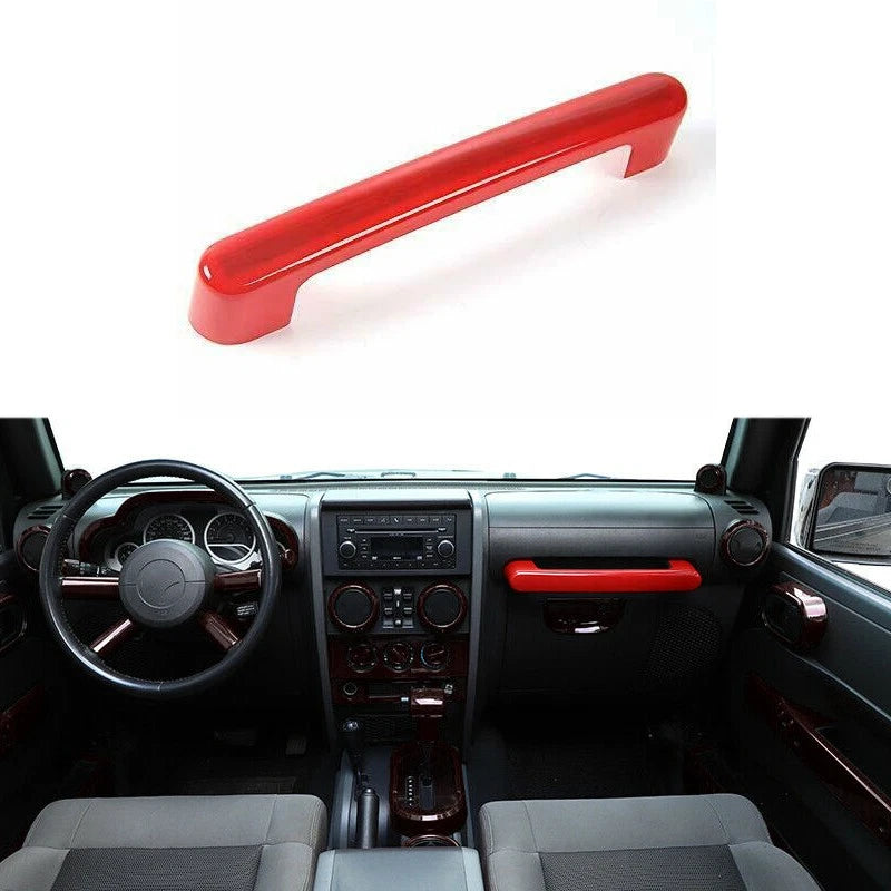 14pcs Interior Dash Trim Covers for Jeep Wrangler JK (2007-2010)