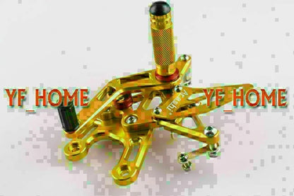 Gold Rear Set Footpeg Rearset for Kawasaki Ninja ZX10R (2008-2010)
