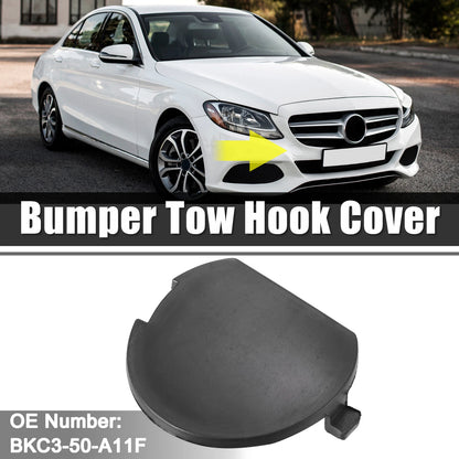 Black Tow Hook Cover for Mazda 3 Axela (2014-2016) 1 x Cap