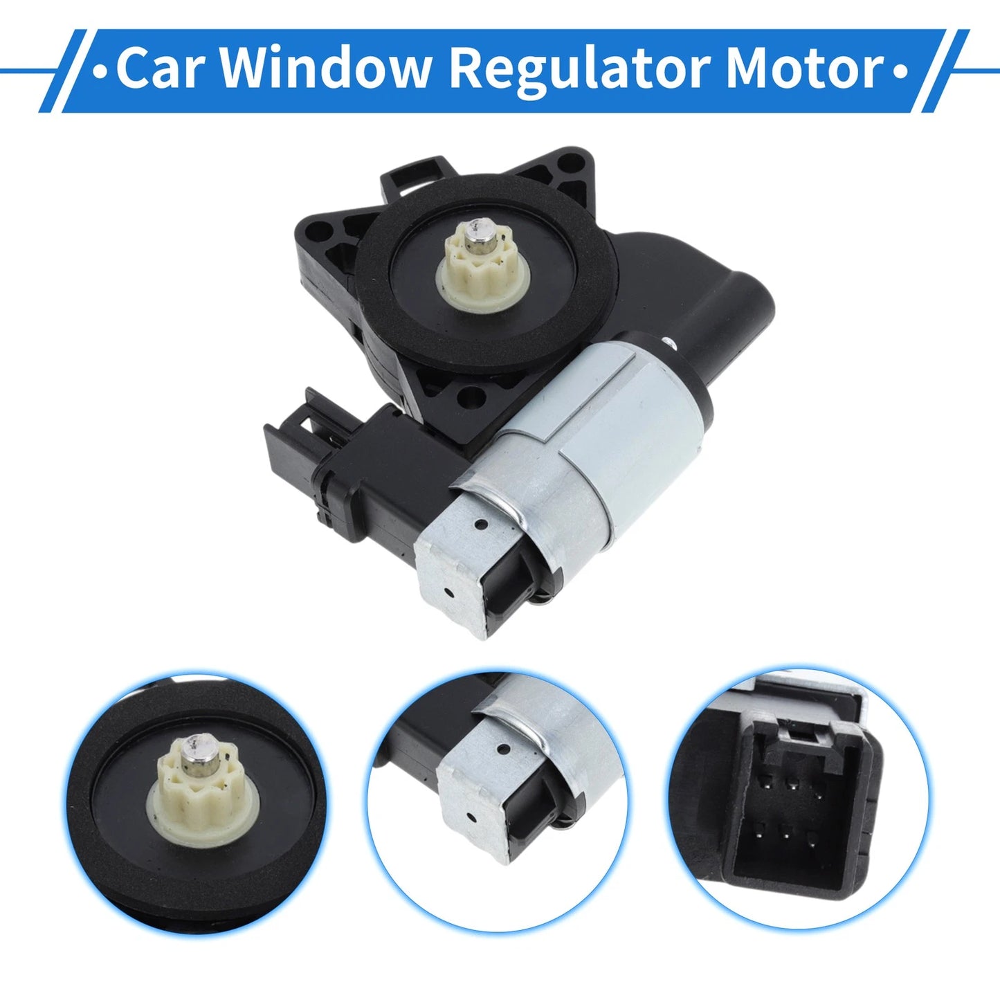Power Window Regulator Lift Motor for Mazda 3 L4 2.0L/2.3L (2004-2009)