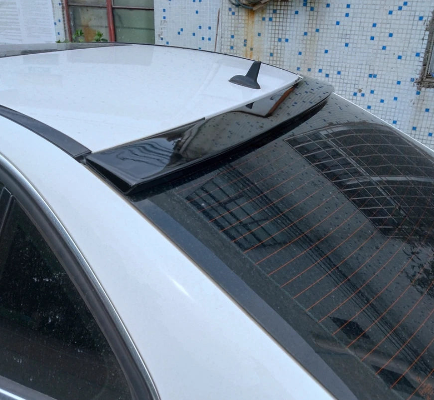Rear Roof Spoiler Wing for Mercedes C Class W204 Sedan Glossy Black (2008-2014)