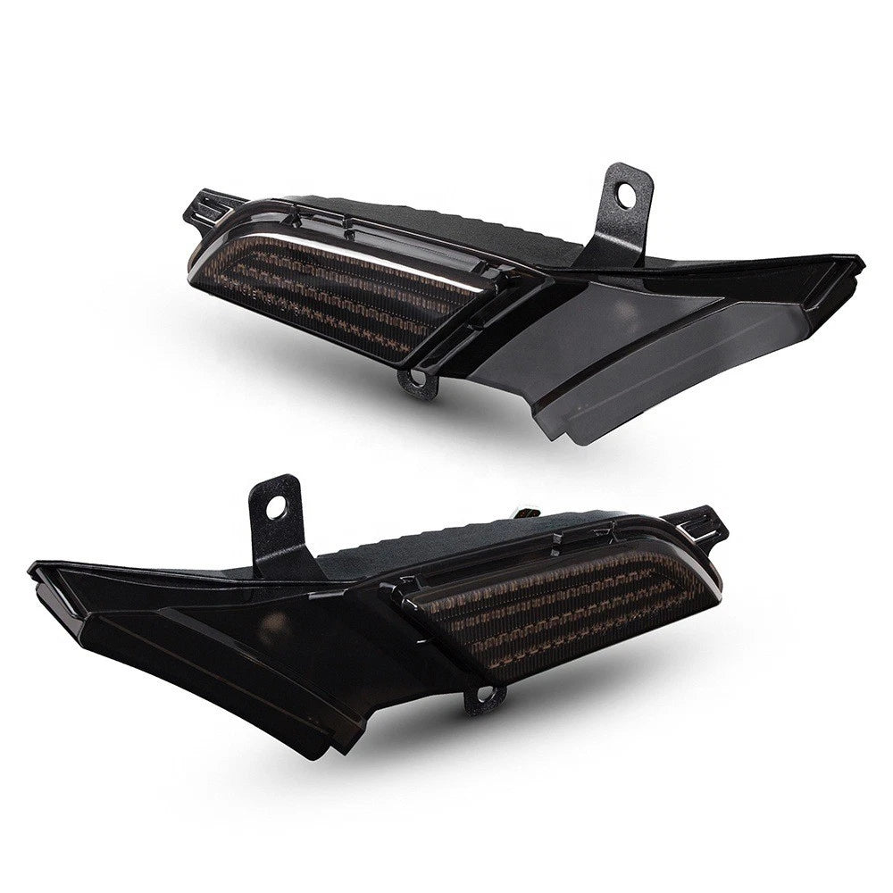 Smoke Front LED Side Wing Marker Lights for Porsche Cayenne (2007–2010)