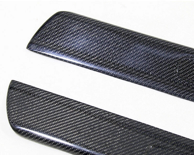 Carbon Fiber Door Sill Padel Guard Cover Trim fit For Porsche 911 997 2004-2008