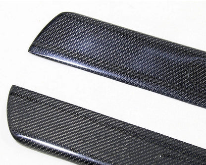 Carbon Fiber Door Sill Padel Guard Cover Trim fit For Porsche 911 997 2004-2008