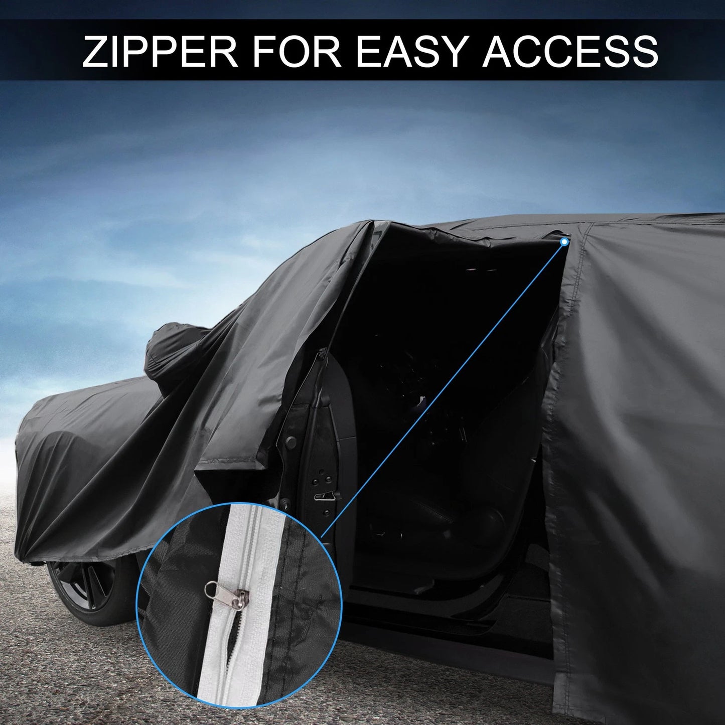 Waterproof Aluminum Film Car Cover for Volvo XC90 (2003-2023)