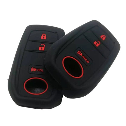 2 x 3 Button Key Shell Covers for Toyota Tundra Tacoma Sequoia Prius (2000-2023)