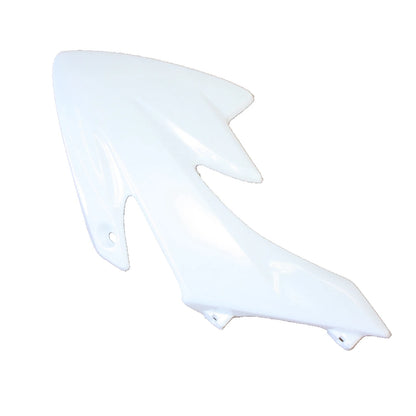 White Plastic Front Right Tank Side Guard Fender for CRF50 (2004-2023)