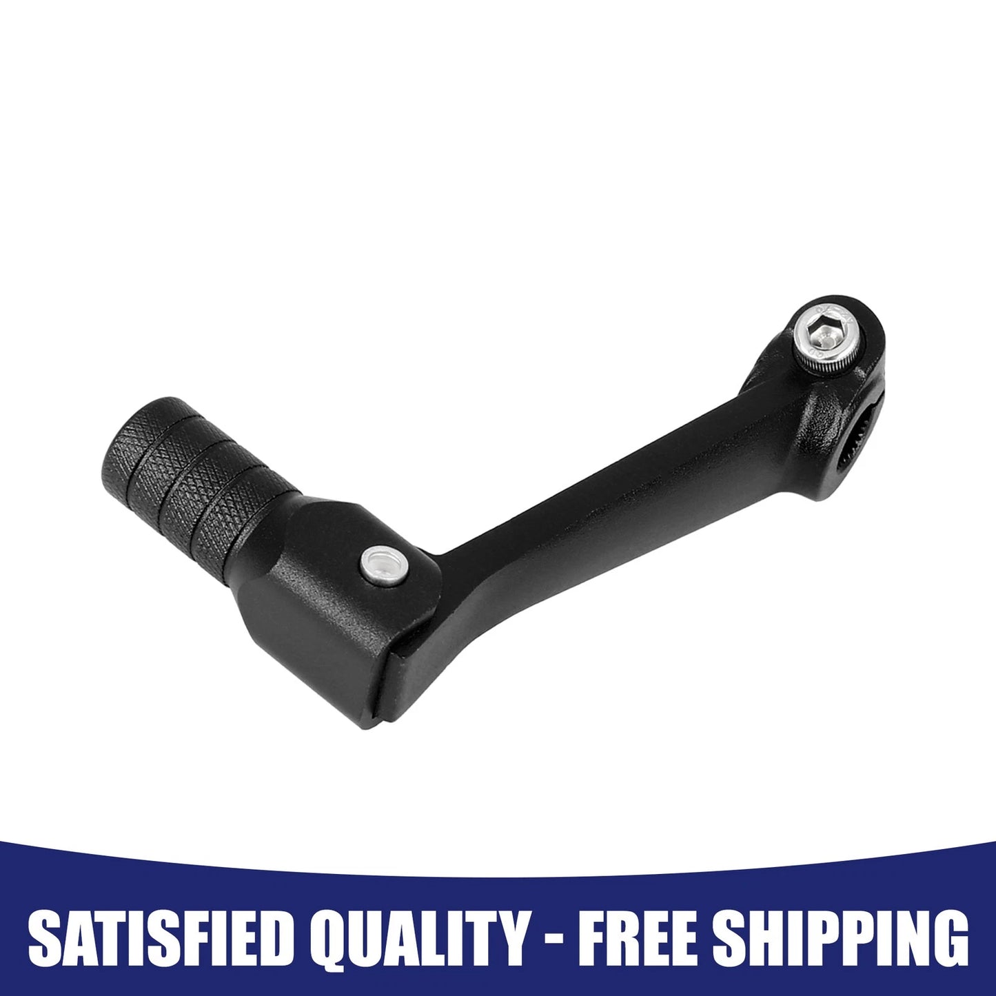 1 x 0.47 inch Motorcycle Shift Lever Folding Gear Shifter Black Universal