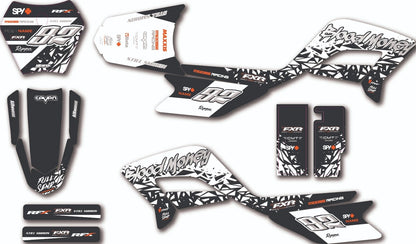 Custom Graphics Full Kit for Kayo KMB 60 Models Boca Style Sticker Kit