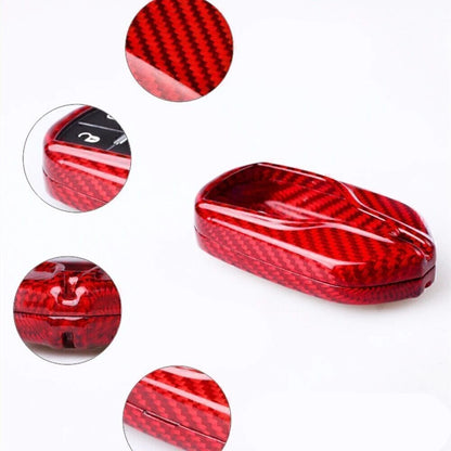Carbon Fiber Key Case Cover for 2013+ Maserati MSA (2013-2023)