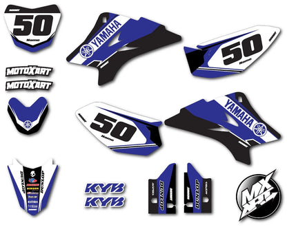 Custom Graphics for Yamaha TTR 50 2006-2026 DUSTY STYLE Sticker Kit