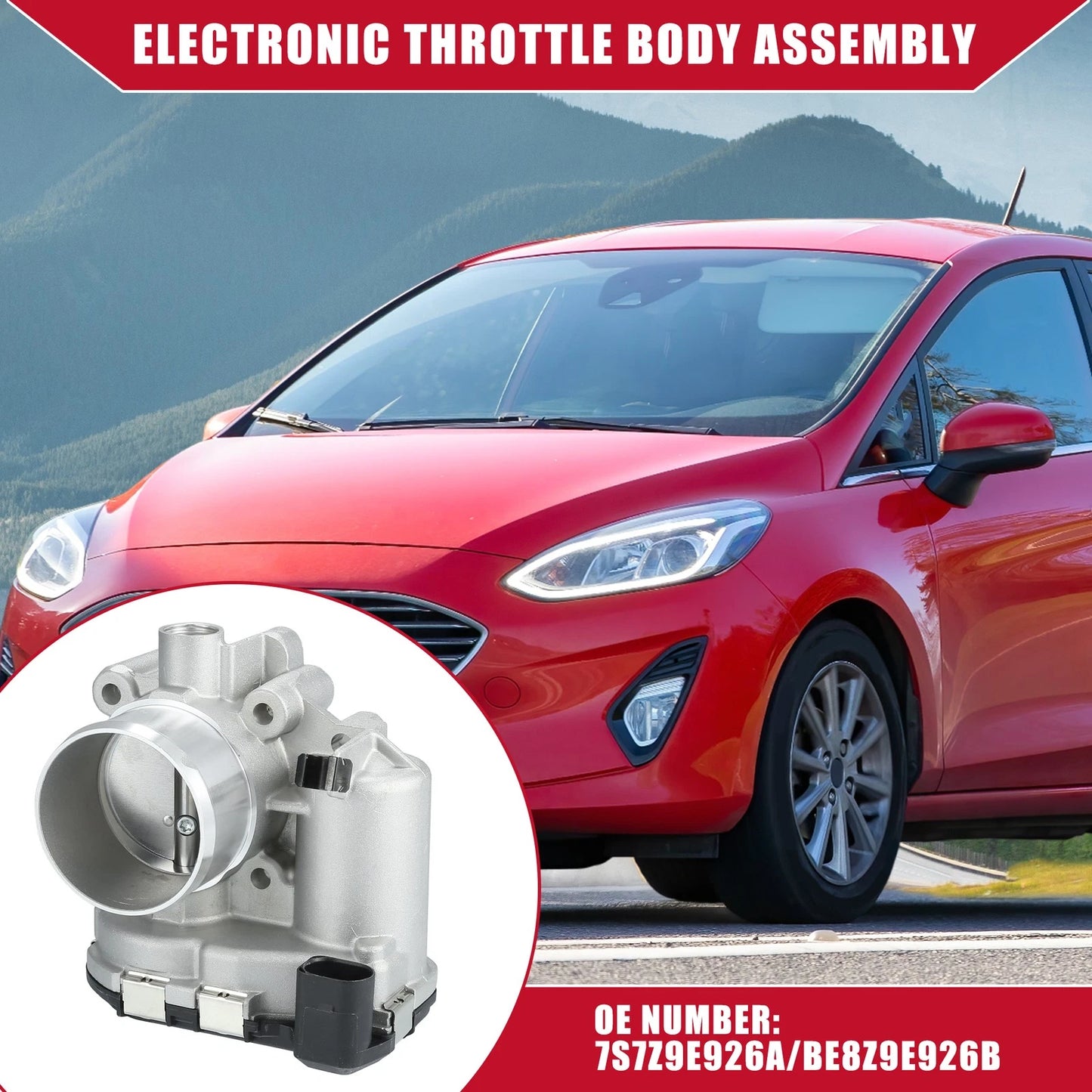 Electronic Throttle Body Assembly for Ford Fiesta (2017-2019)