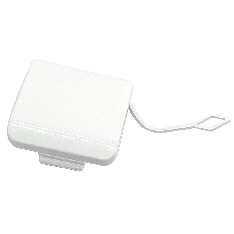 Front White Tow Hook Cover for Mercedes-Benz C-Class W203 C230 (2001-2007)