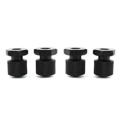 Harley Davidson Touring Black Solo Seat Mounting Nuts 1/4"-20 Thread
