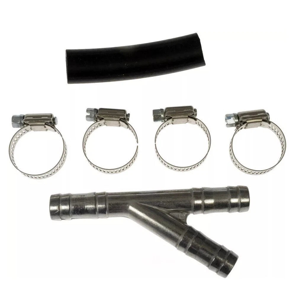 Heater Hose Connector with Clamps for Ford Dodge Chrysler Lincoln