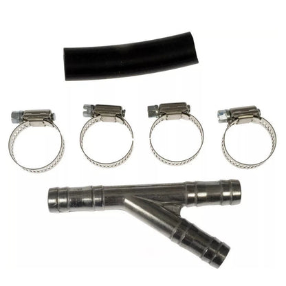 Heater Hose Connector with Clamps for Ford Dodge Chrysler Lincoln