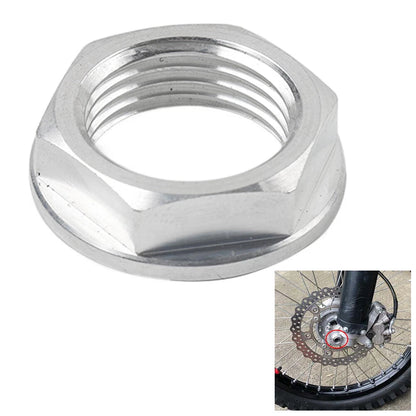M18 x P1.5 Front Axle Shaft Lock Nut for Suzuki RMZ250 RMZ450 (2004-2020)