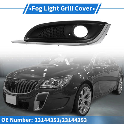 1 Pc Car Front Left Fog Light Grill for Buick Regal (2014–2017)
