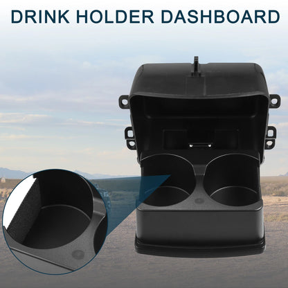 Cup Holder for Ford Explorer (2011-2023) Black Drink Holder