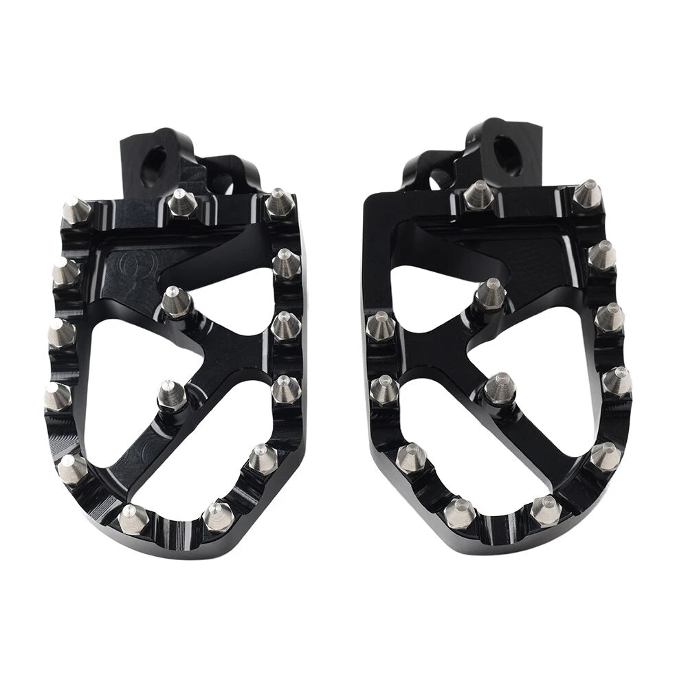 BLK CNC MX Foot Pegs for Kawasaki KX65 KX85 (2000-2020)