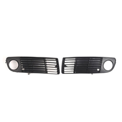 Front Bumper Fog Light Grille Covers for Audi A6 C5 (1997-2001)