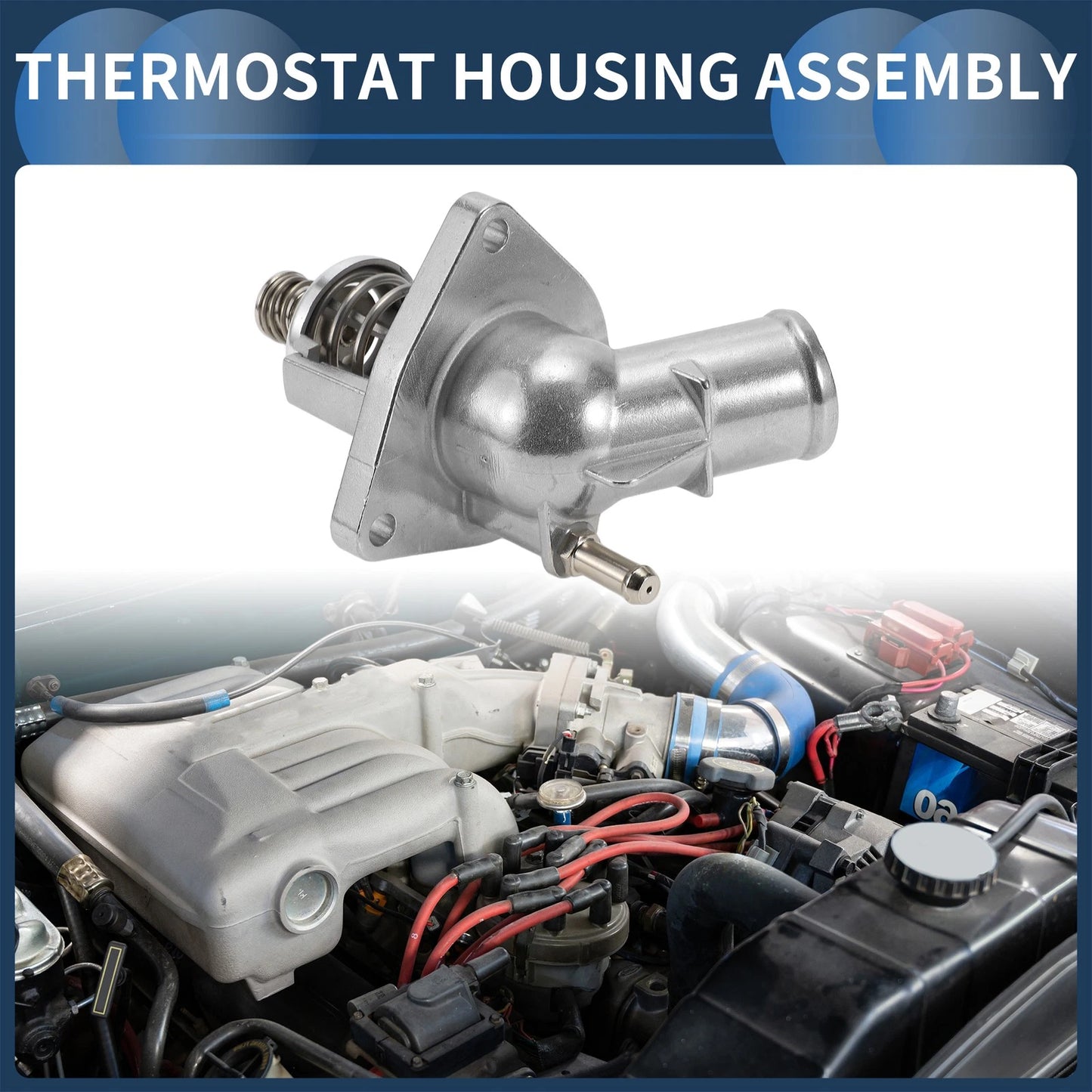 Thermostat Housing Assembly for Chevrolet Silverado 1500 (14-19)