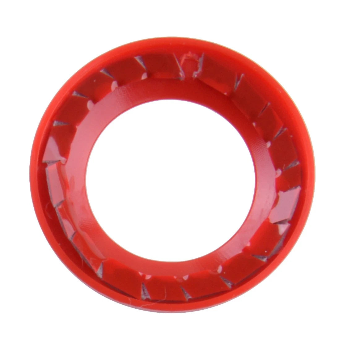 2 x Red A Pillar Speaker Cover Rings for Jeep Wrangler JK (2008-2014)