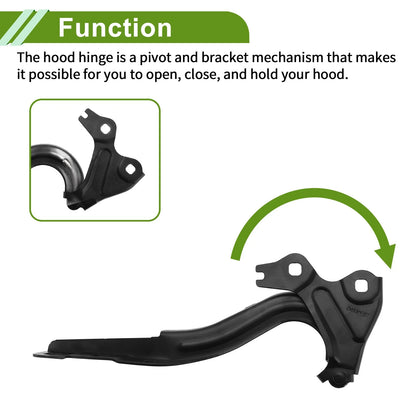 Hood Hinges 1 x Front Bonnet Bracket for Chevrolet Cruze (2016 - 2019)