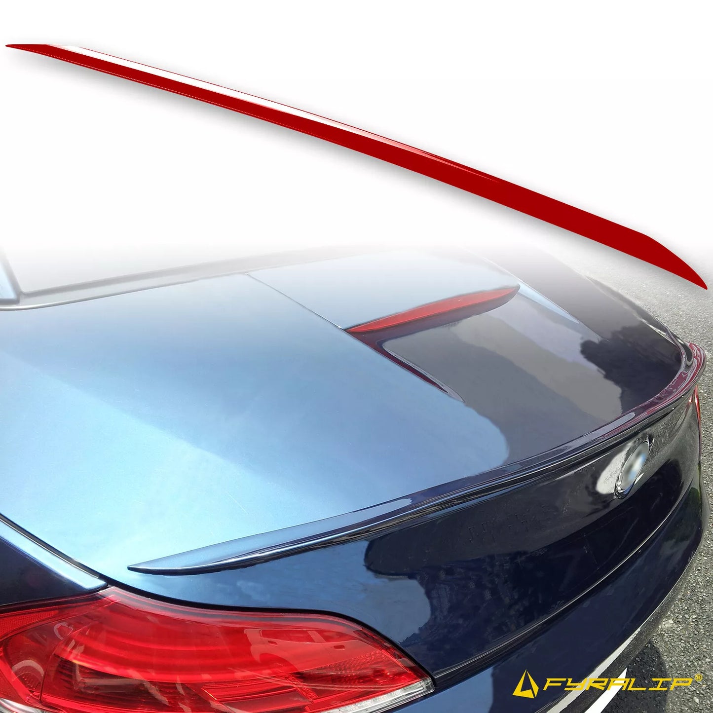 A61 Crimson Red Boot Lip Spoiler for BMW Z4 E89 (2009-2017)