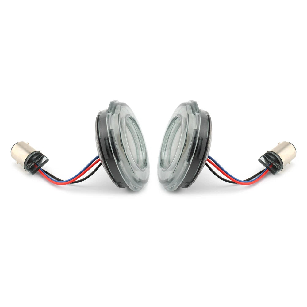 LED Turn Signal Light with Lens for Harley Road Accessories