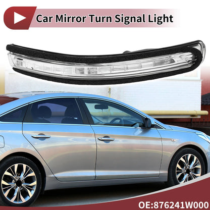 Right Mirror Turn Signal Light for KIA Rio 2012-2016 Black Clear
