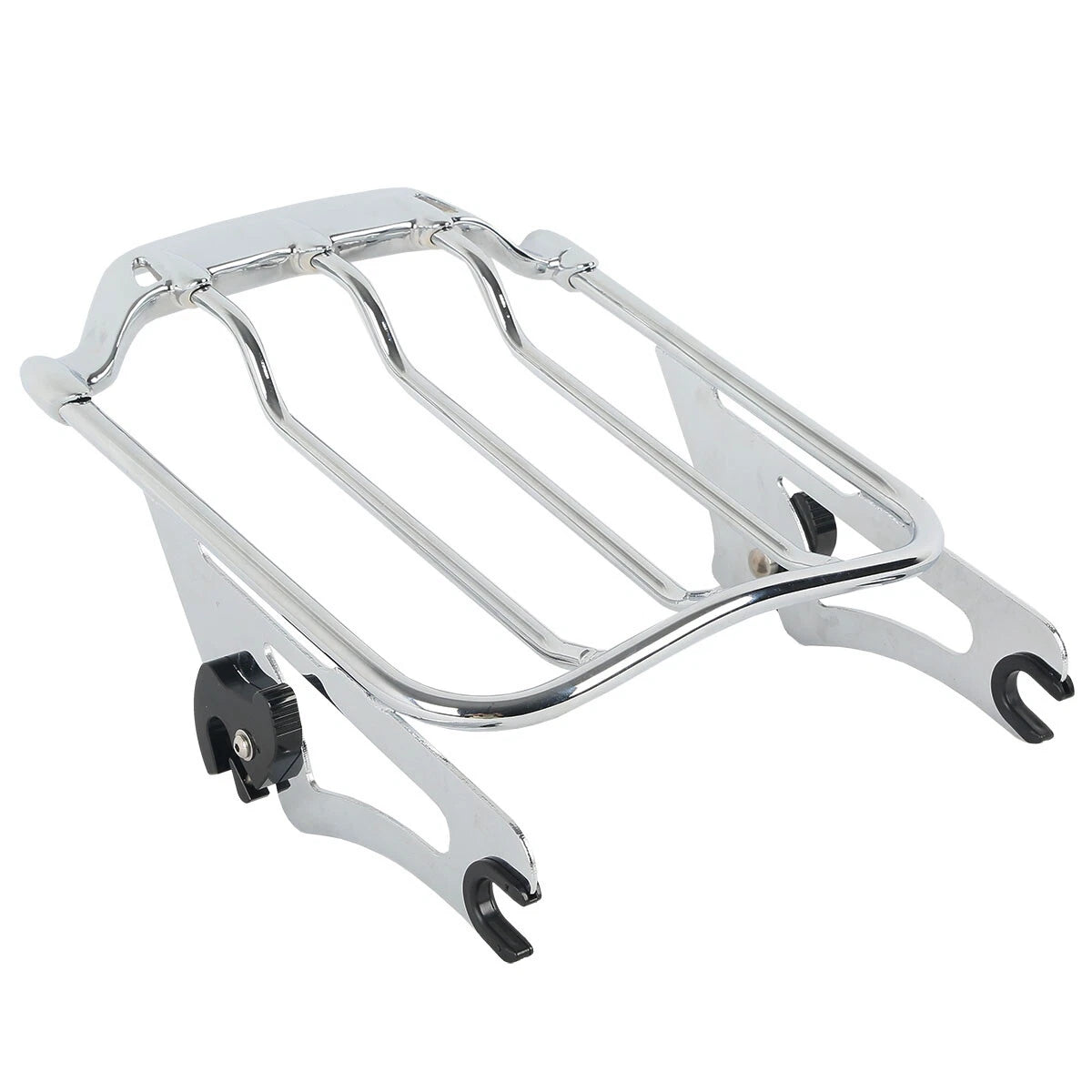 Chrome Two Up Luggage Rack for Harley Touring FLHR FLTR (2009-2022)