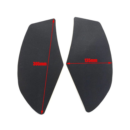 Universal Tank Traction Side Pad Gas Fuel Knee Grip Protector for Motorcycle (N/A)