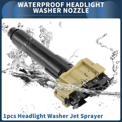 Front Driver Side Headlight Washer Nozzle for Toyota Land Cruiser (2008-2021)
