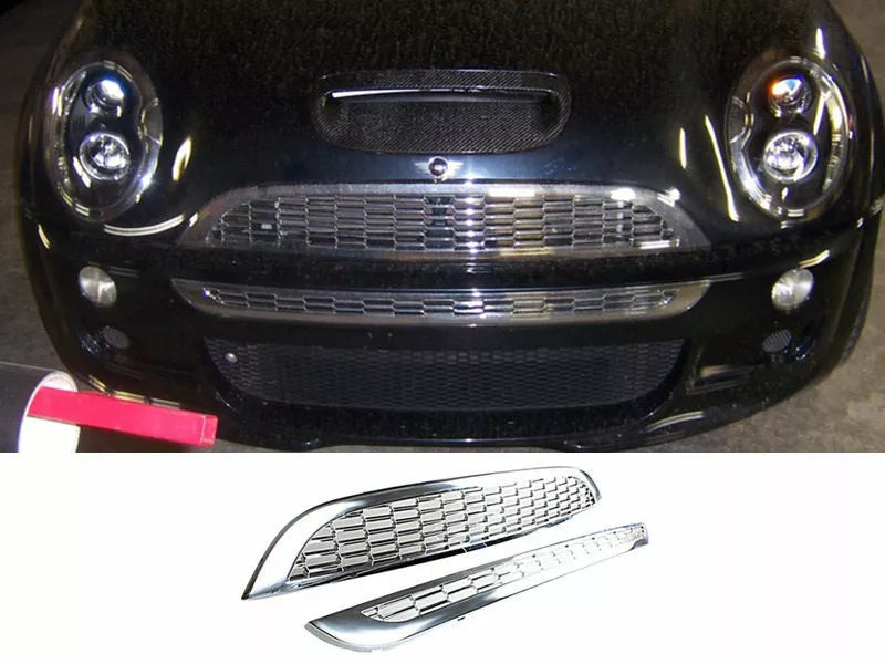 Chrome Front Grille for Mini Cooper S R50 R52 R53 (2001-2008)