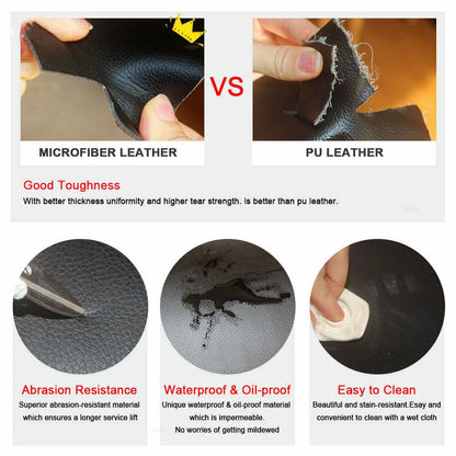 RHD Interior Door Panels Armrest Leather Cover for VW Bora/Jetta/Golf MK4