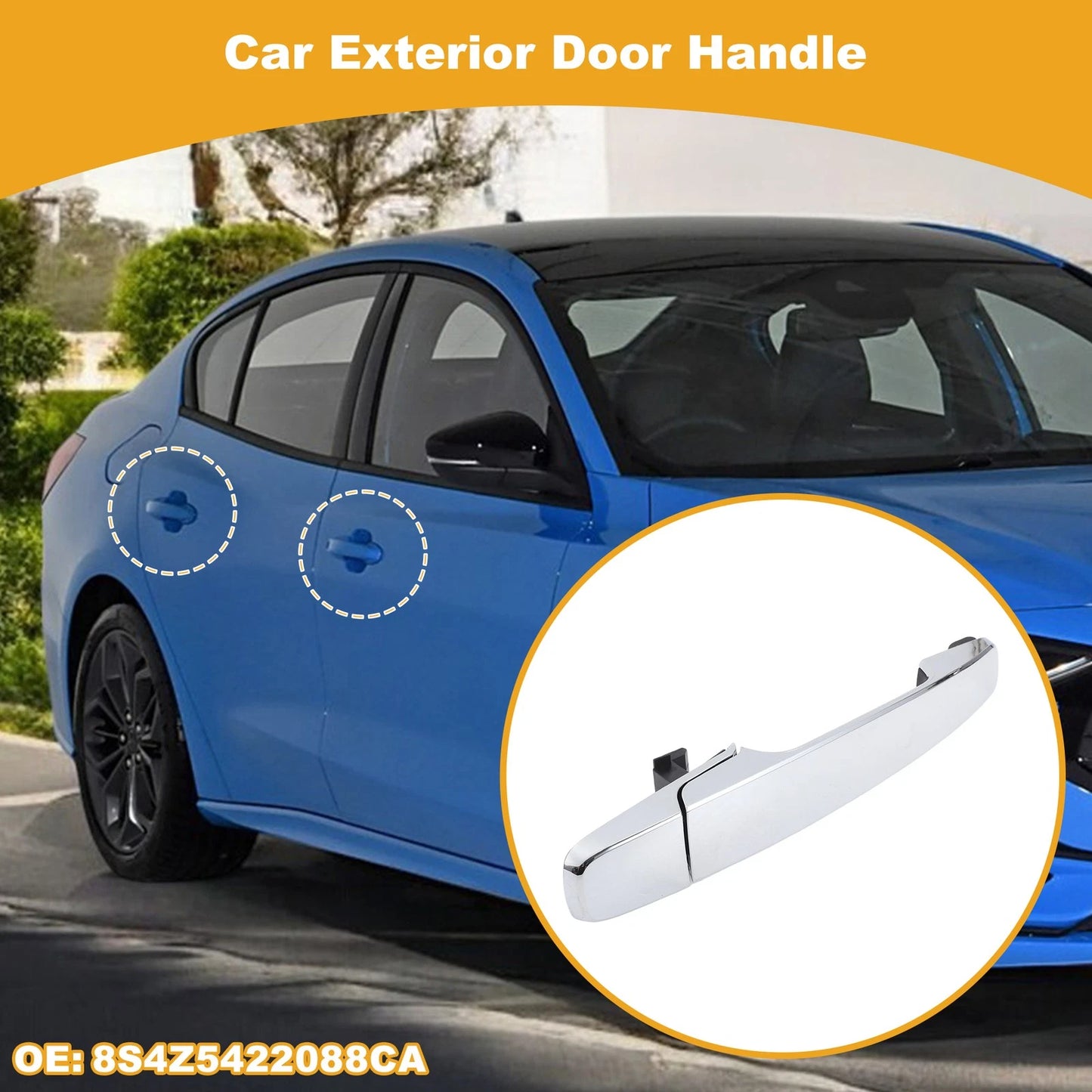 Rear Exterior Door Handle for Nissan Frontier (2005-2024)