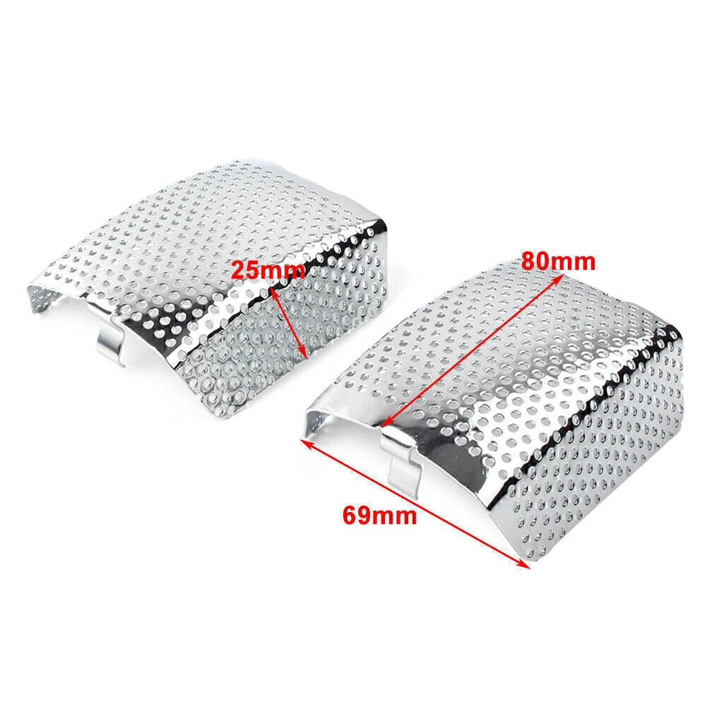 Chrome Front Caliper Inserts Cover for Harley V-Rod Muscle VRSCF (2008-2019)