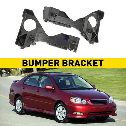 Front Left & Right Bumper Brackets for Toyota Corolla (2003-2008)