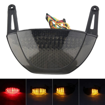 Rear Integrated Indicator Tail Light for Honda CBR600RR (2007-2012) Black ABS