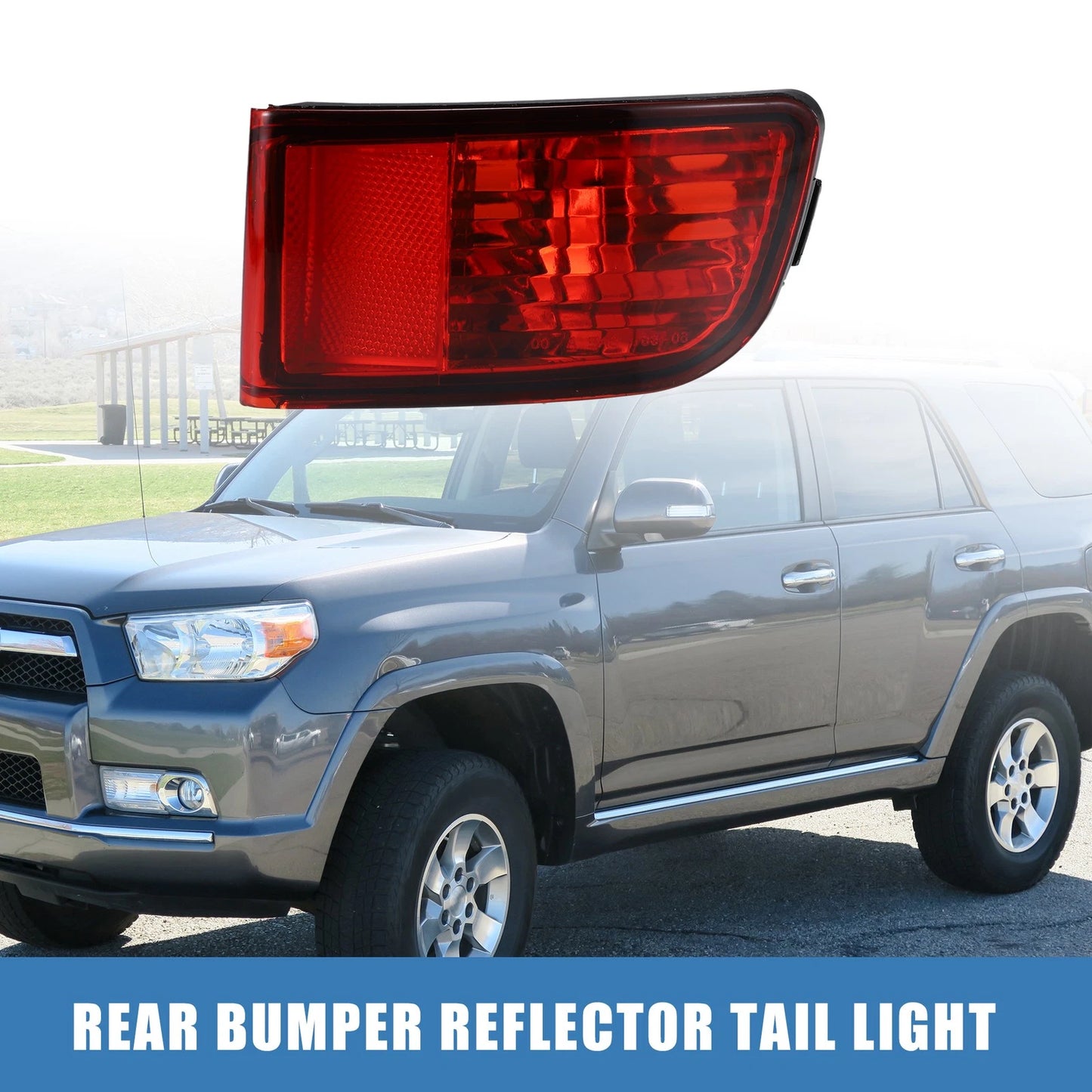Rear Right Side Bumper Reflector Light Lamp for Toyota 4Runner (2003–2005)