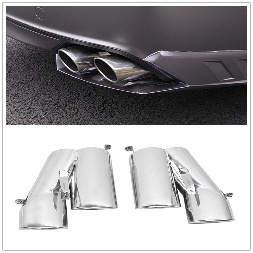 Tail Exhaust Pipe Quad Tip for 2018-2022 Honda Accord Sport Touring