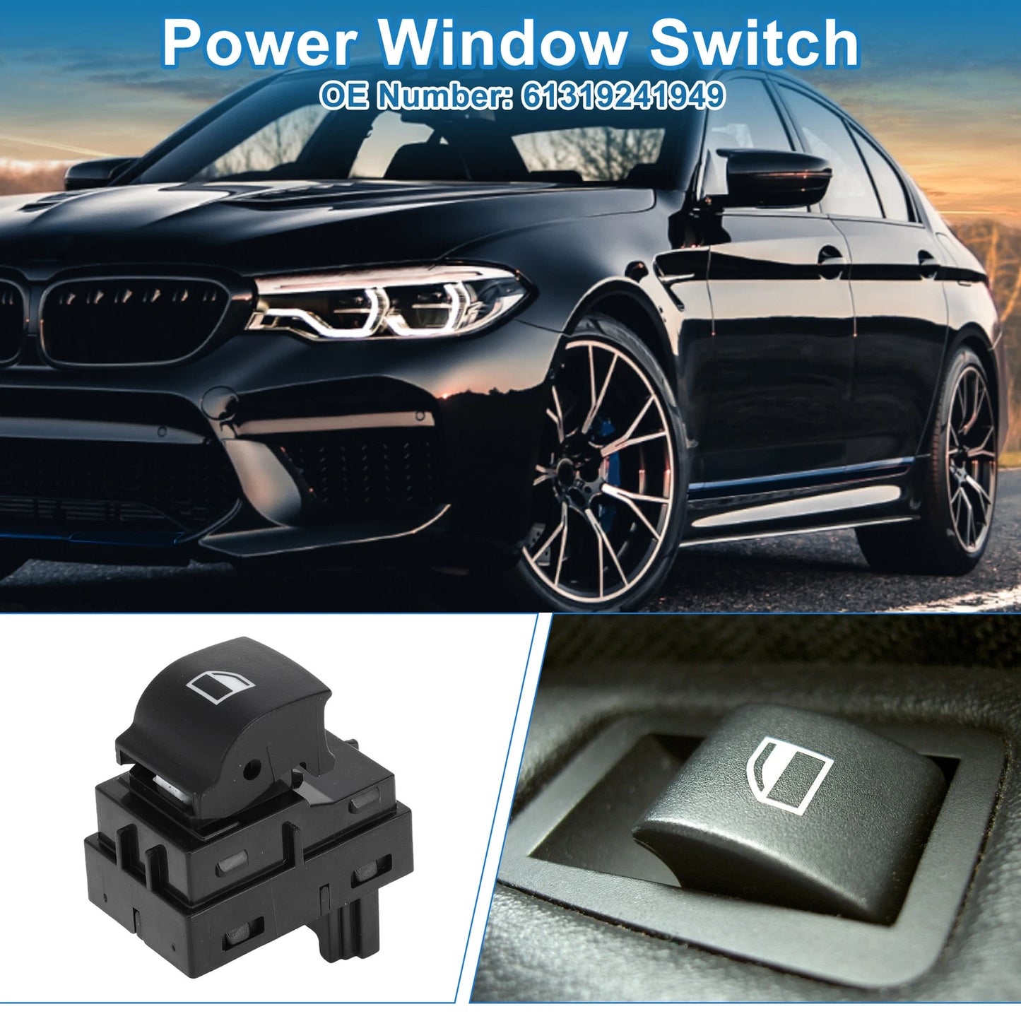 Power Window Switch for BMW 528i 530i xDrive (2008-2016)