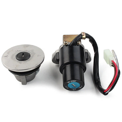 Yamaha FZR250 FZR400 FZR600 Ignition Switch & Fuel Cap Lock Set (1989-1993)